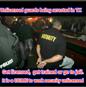 Security License Texas